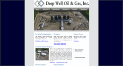 Desktop Screenshot of deepwelloil.com